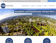 Tablet Screenshot of geoventis.de